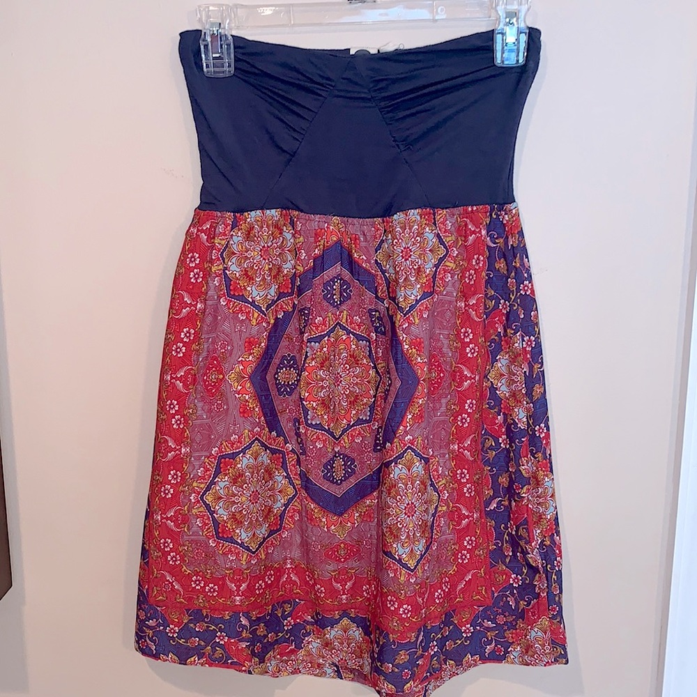 Roxy strapless dress